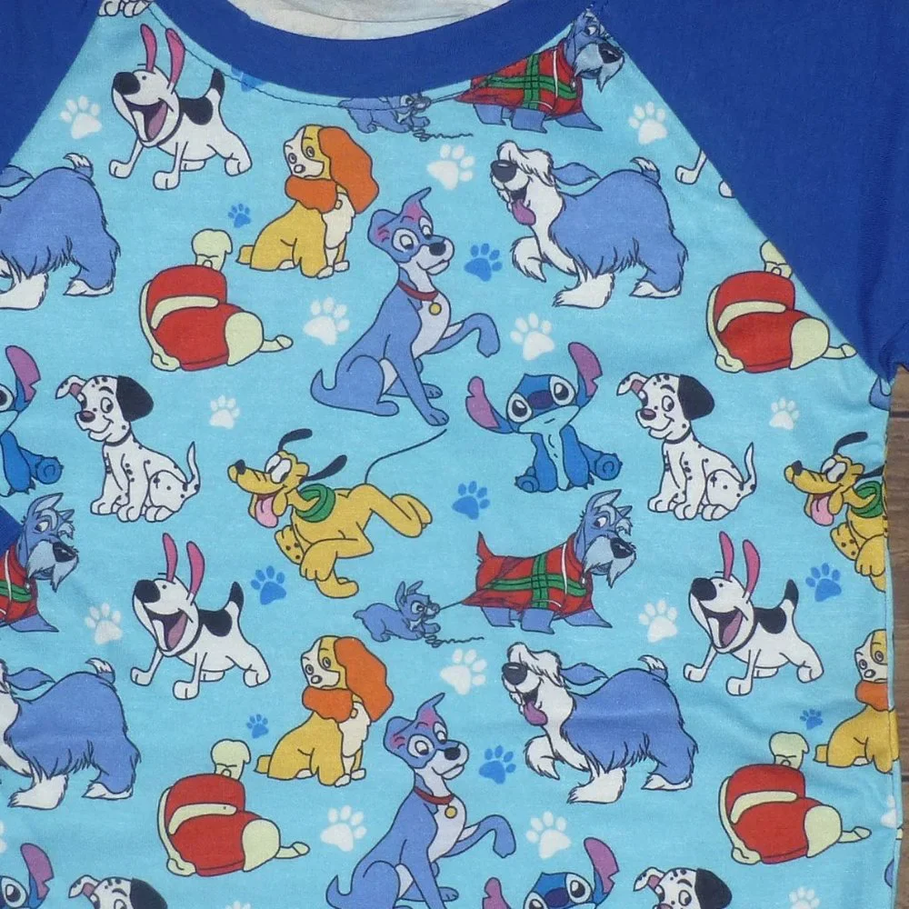 Boutique Cartoon Dog Lady Tramp Pluto Dalmatians Boys Long Sleeve Shirt